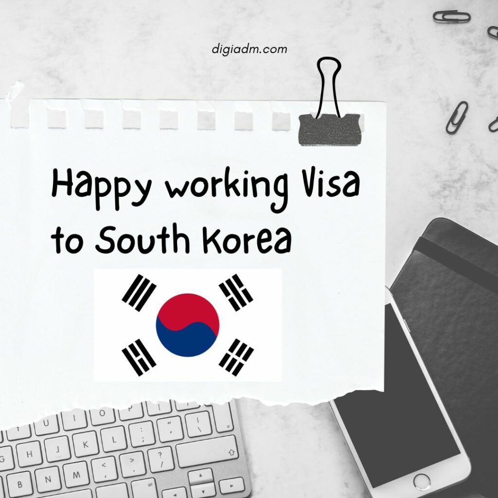 Approval Guarantee! Working Holiday Visa South Korea Easily